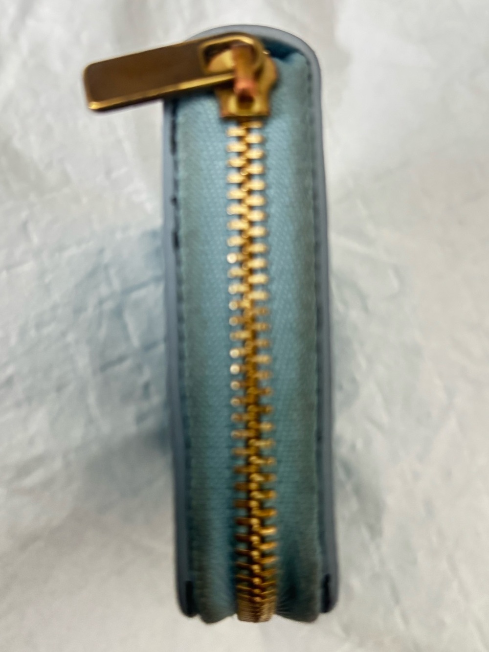 MANSUR GAVRIEL LT BLUE SMALL WALLET - Picture 5 of 11